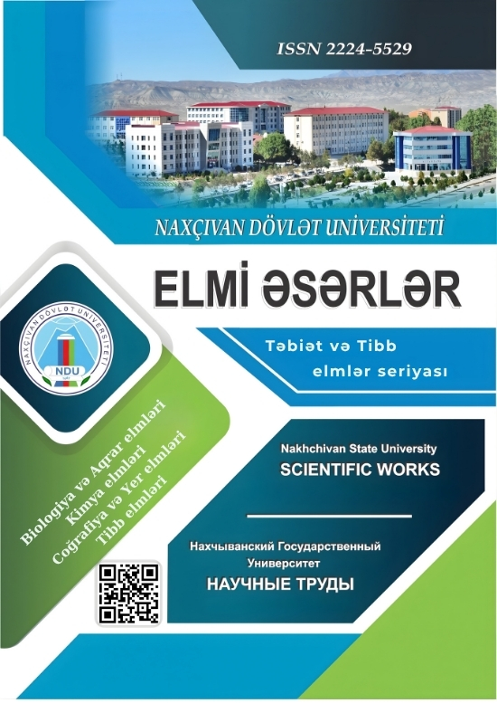 Təbiət və Tibb elmlər seriyası №3 (124)